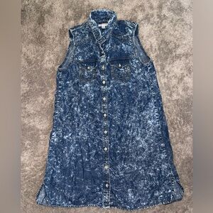 True Religion Blue Denim Top